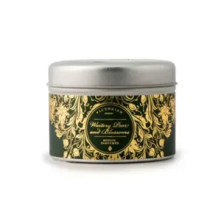 Victorian Sense Tinbox Waitery Pear & Blossoms scented candle - LT53505 (gadzety reklamowe)